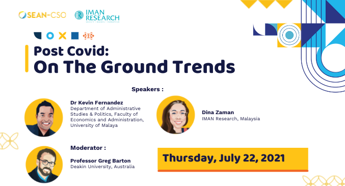 SEAN-CSO & IMAN Research’s Webinar: